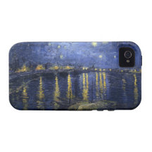 Starry Night Over the Rhone iPhone 4 Case