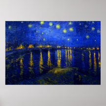 Starry Night Over the Rhone Print