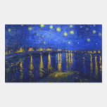 Starry Night Over the Rhone Sticker 2
