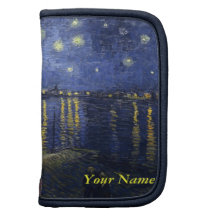 Starry Night Over the Rhone - Van Gogh (1888) Folio Planner