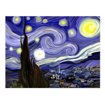 Starry Night Postcard