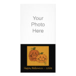 Starry Night Pumpkins Photo Card