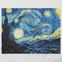 Starry Night - Van Gogh Flyer