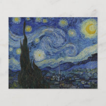 Starry Night Van Gogh Flyer Design