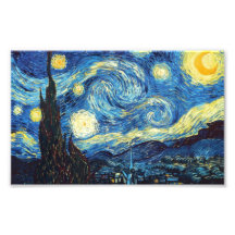 Starry Night - Van Gogh Photograph