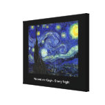 Starry Night, Vincent van Gogh canvas prints