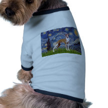 Starry Night - Whippet (stand) Pet Shirt
