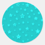 Starry Turquoise Sticker