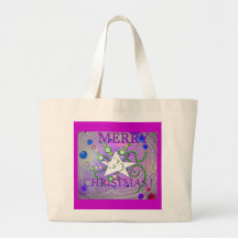 Stars and Moons Merry Christmas Bags