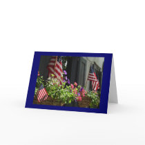 Stars and Stripes Greeting Card