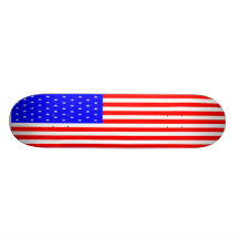 Stars and Stripes Skateboard