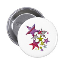 Stars for Your Star! Pinback Button