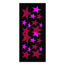 Stars of Colour Bookmark Custom Rack Cards