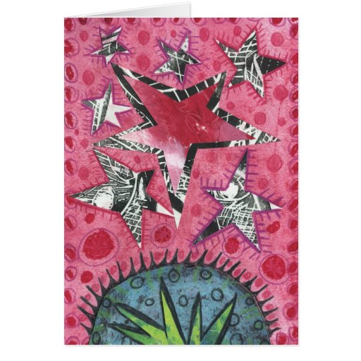 Stars of Joy Holiday Greeting Card