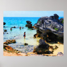 STARTING UNDER $20 Bathing in the Ocean St. George Posters
