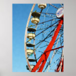 STARTING UNDER $20 - Ferris Wheel Closeup Print
