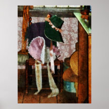 STARTING UNDER $20 - Two Old-Fashioned Bonnets Print