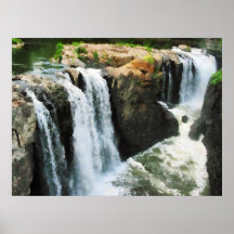 STARTING UNDER $20 - Waterfall Paterson NJ Posters