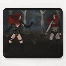 Startled Mouse Pad