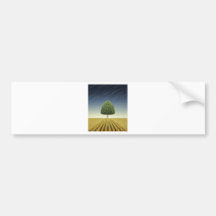 Startrail and Tree Bumper Stickers