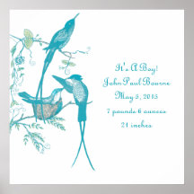 Starts at $12.80 It's A Boy! New Baby Announcement Posters