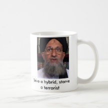 Starve a terrorist mug