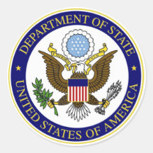 State Department Sticker