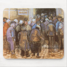 State Lottery Office (Poor Money) Vincent van Gogh Mousemat