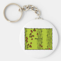 State of Wyoming Keychain