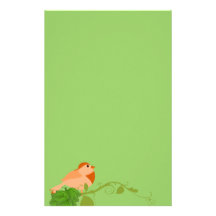 Stationery-Just For Kids-Bird on a Branch