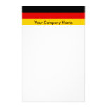 Stationery with Flag of Germany