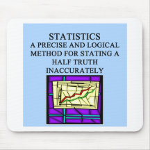 STATISTICS statistician humour Mousepads