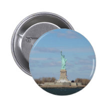 Statue Of Liberty Button