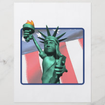 Statue Of Liberty Flyer Design