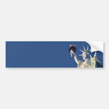 Statue of Liberty Pop Art Bumper Sticker