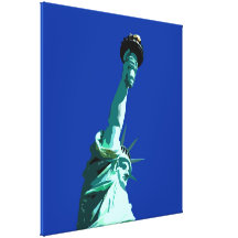 Statue of Liberty Wrapped Canvas Canvas Print