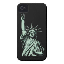 Statue of Metal iPhone 4 Case