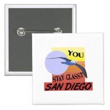 Stay Classy San Diego Button