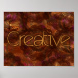 Stay Creative Poster