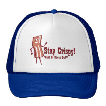 Stay Crispy Bacon Trucker Hat