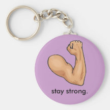 STAY STRONG. KEYCHAIN