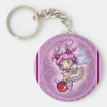 stealing cherries keychain