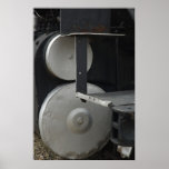 Steam Engine Detail Photo Poster