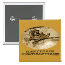 Steam Guzzlers Pin