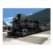 Steam locomotive 482, Durango & Silverton Post Cards