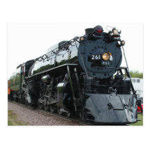 Steam Locomotive Postcard