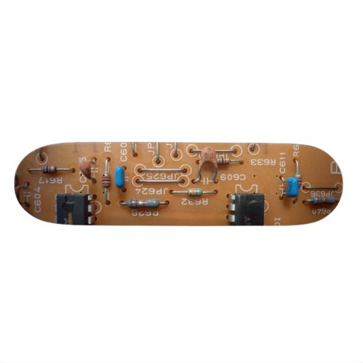 Steam Punk - Circuits 5 Skate Deck