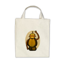 Steambot Antique Robot Tote Bag