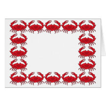 Steamed Crabs Cards