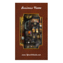 Steampunk - All that for a cup of coffee Business Cards